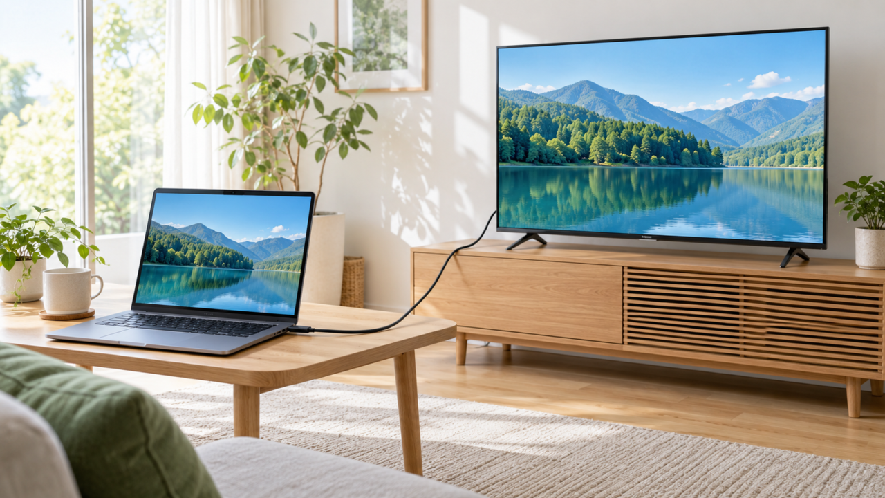パソコンとテレビをHDMI接続する方法は？設定と映らない原因を解説