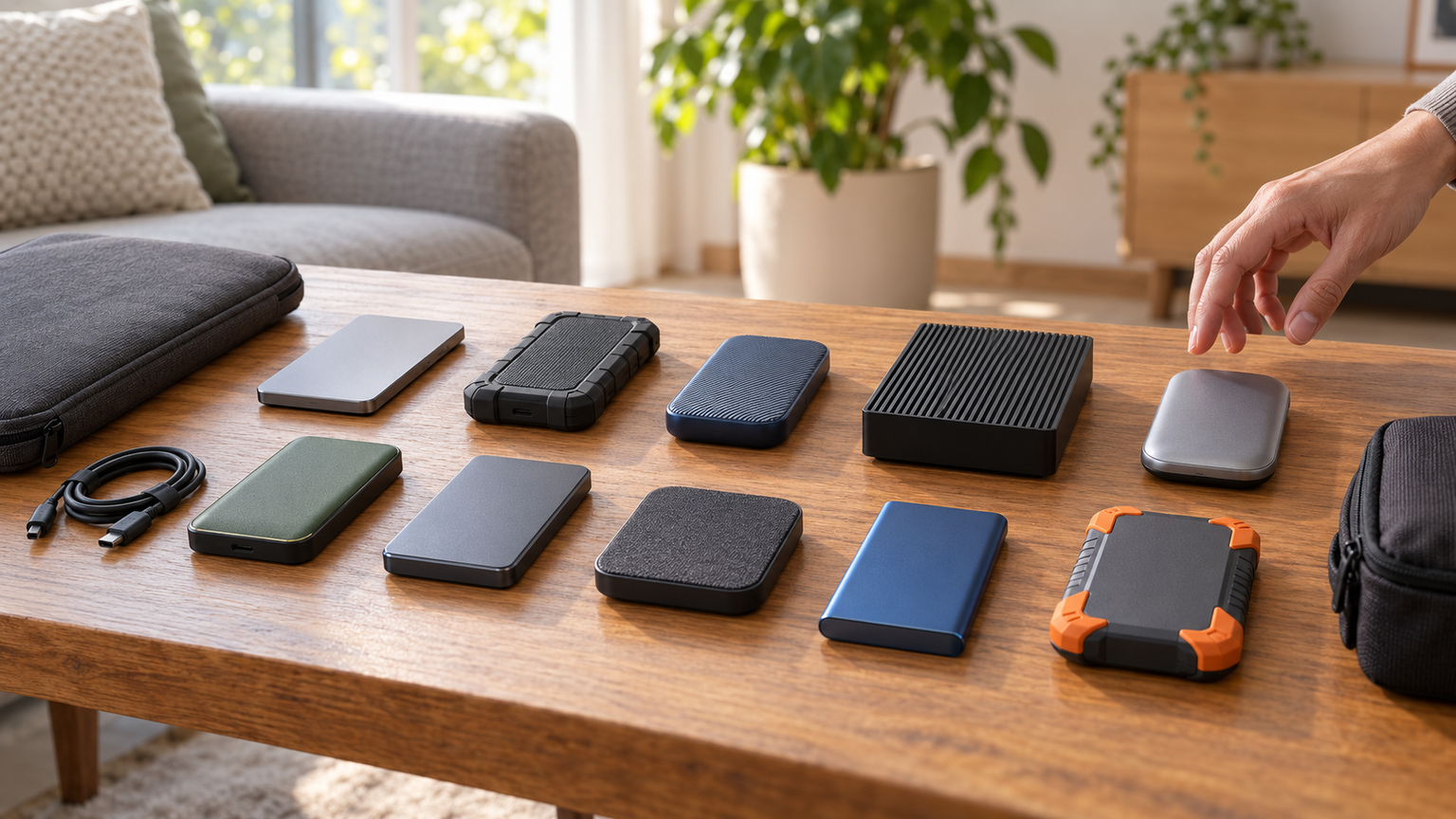 信頼性と用途を比べたい外付けSSD10製品
