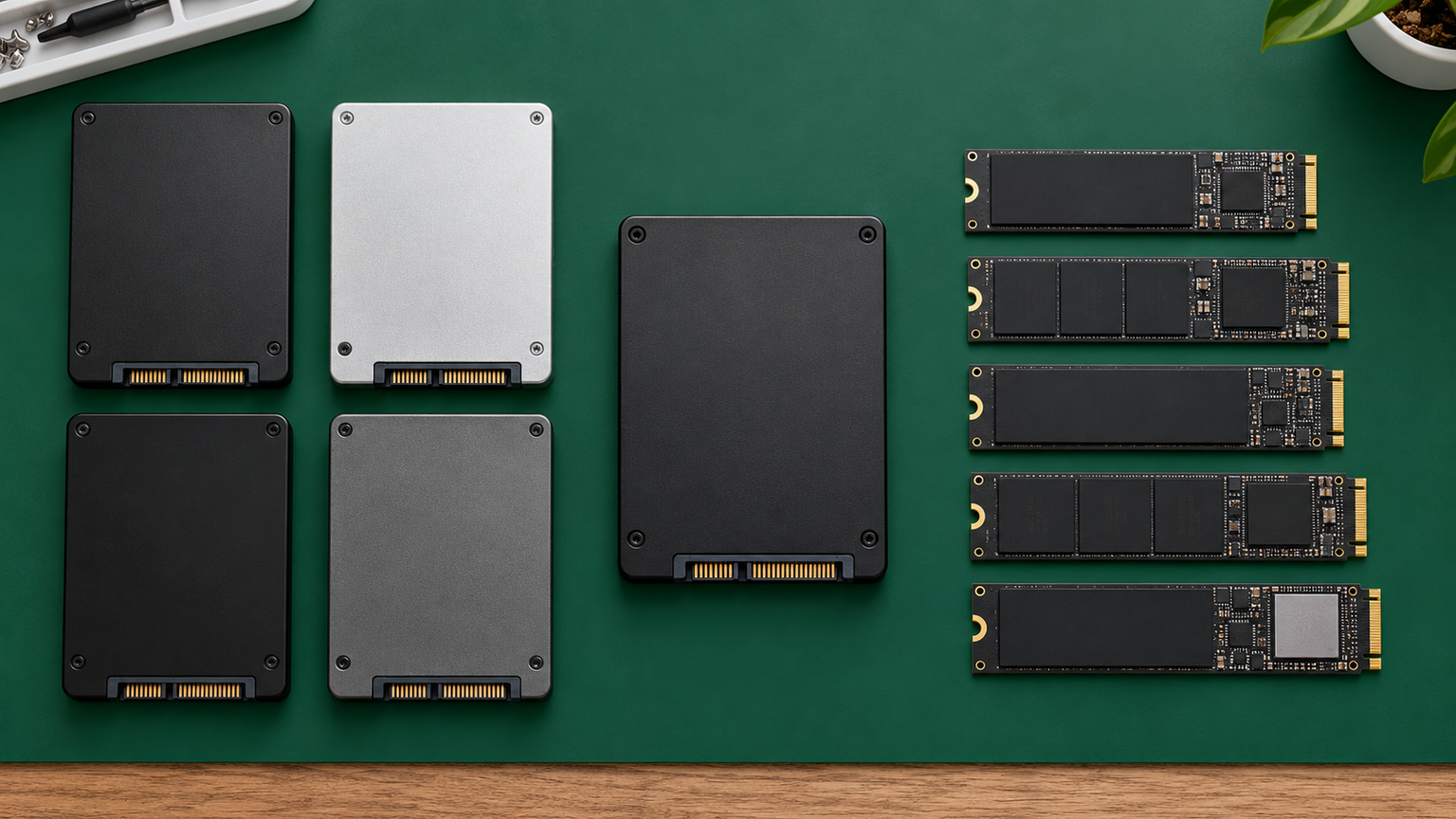Apacer SSDを中心にSATA・M.2候補10商品を比較