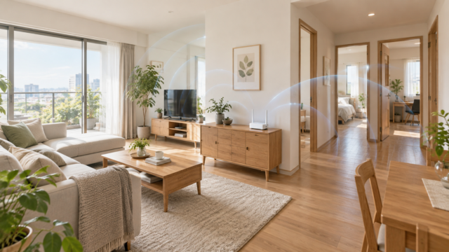 マンション4LDKにおすすめのWi-Fiルーターは？選び方と設置方法を解説