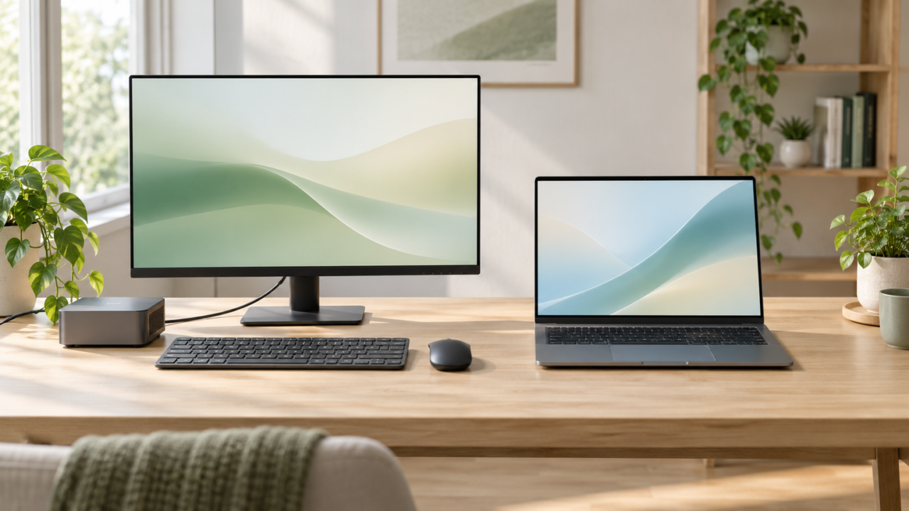 ミニPCとノートPCはどっちがいい？用途・設置・性能で比較