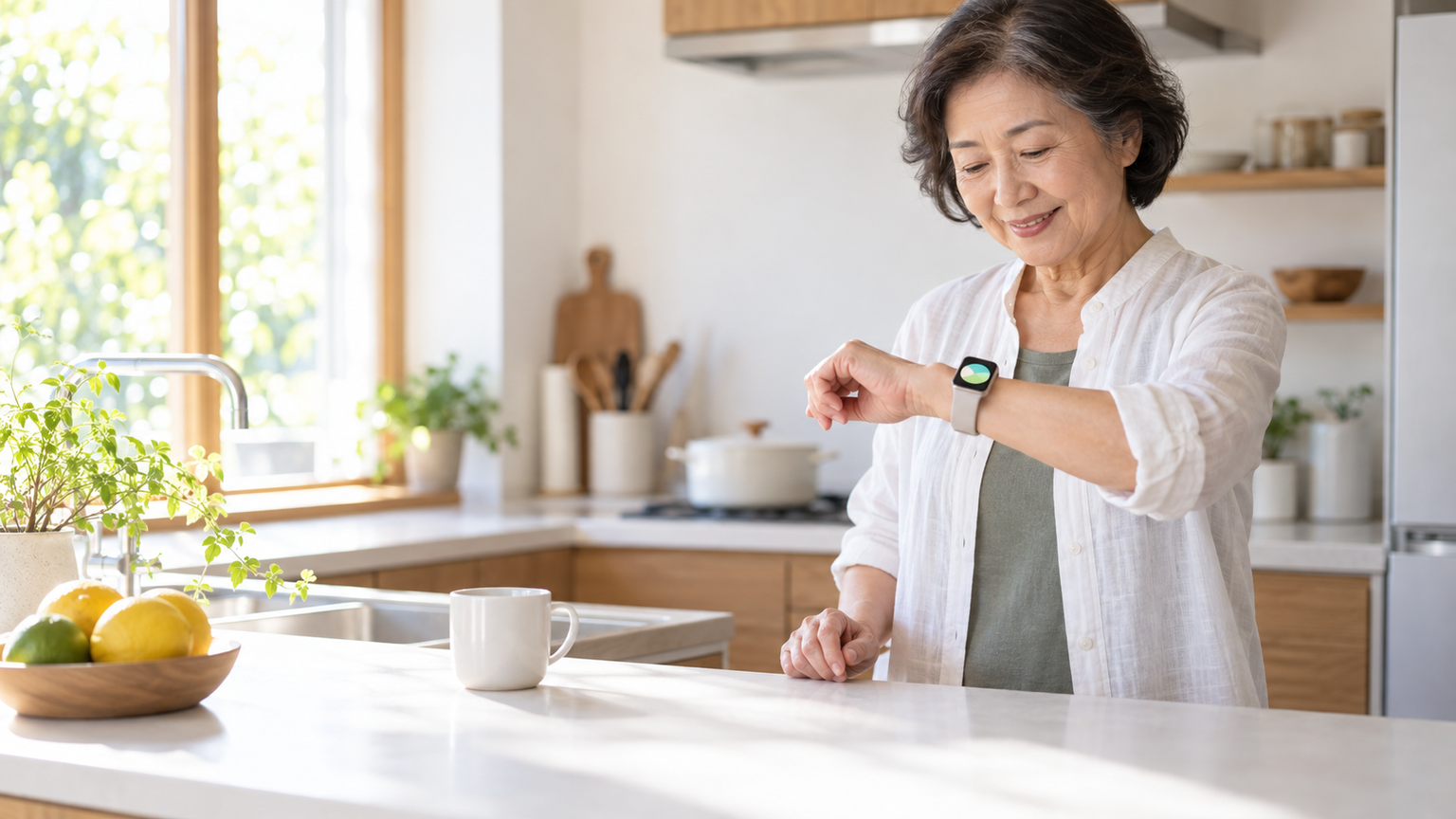 60代女性のアップルウォッチ選びは見やすさと続けやすさが基準