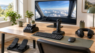 PC向けフライトシミュレーターのおすすめは？ソフト5件と操作機器を比較
