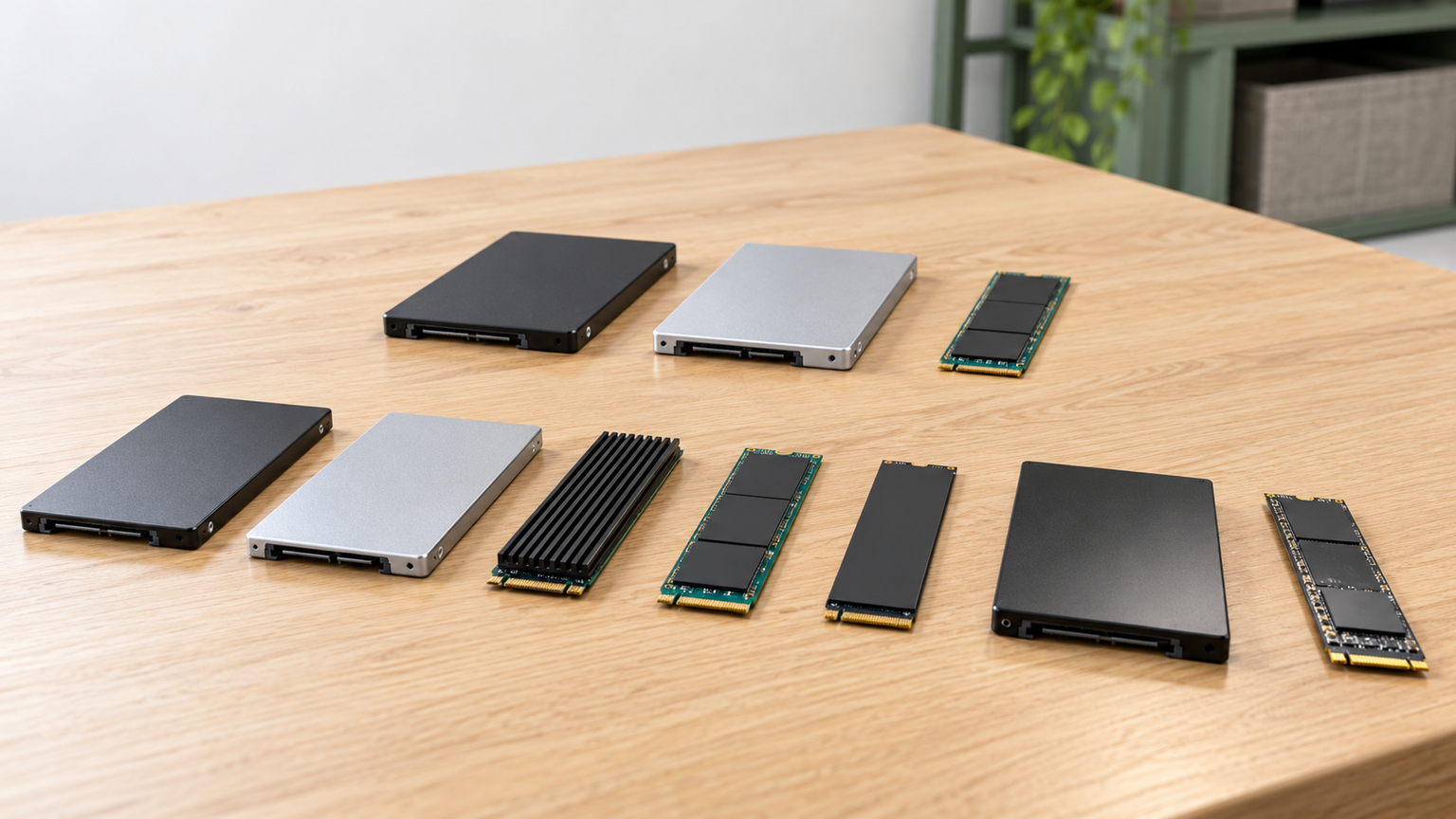 Patriot SSD 7製品と比較候補3製品を見比べる