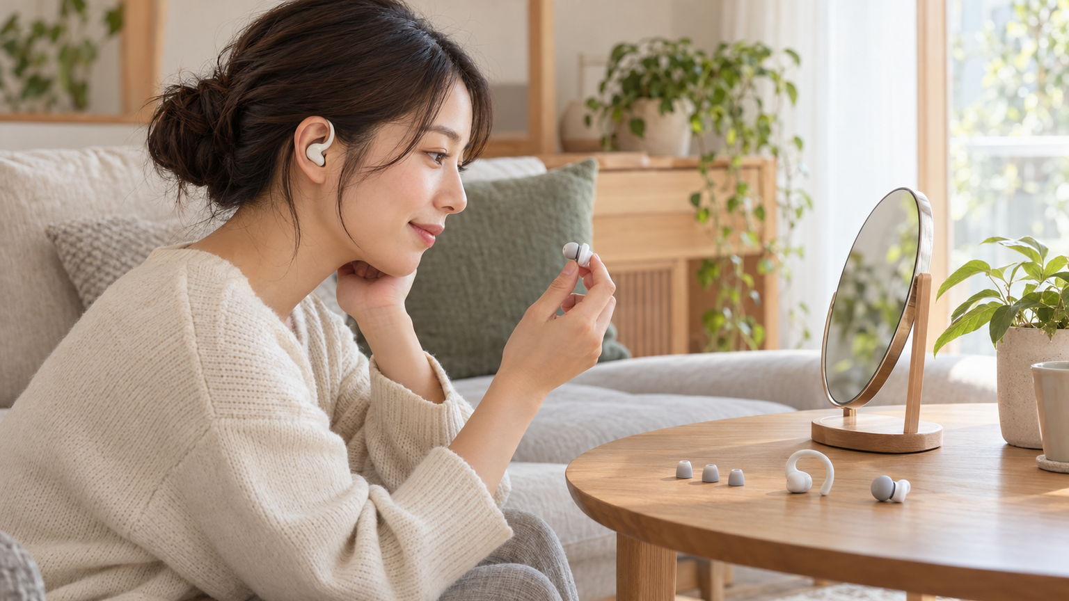 自分の耳と使い方に合う装着方式を選ぼう