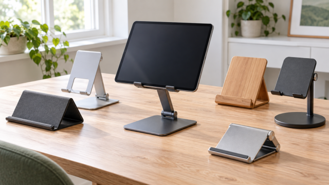 iPadスタンドのデスク用おすすめ10選｜高さ・安定性・用途で比較