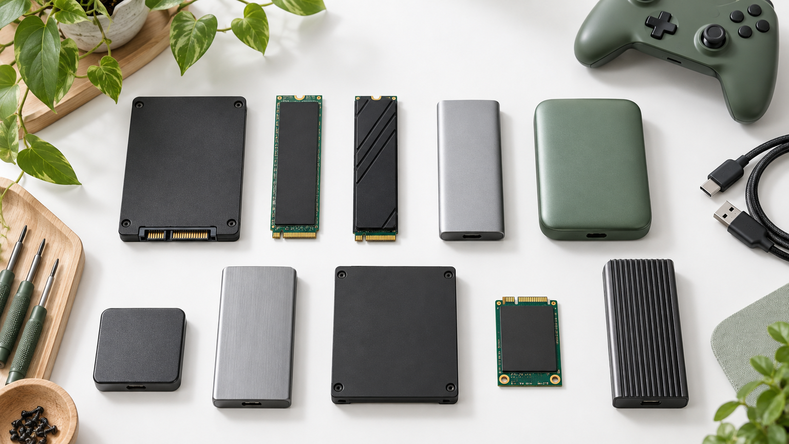ゲーム保存に検討できるSSD10製品を比較