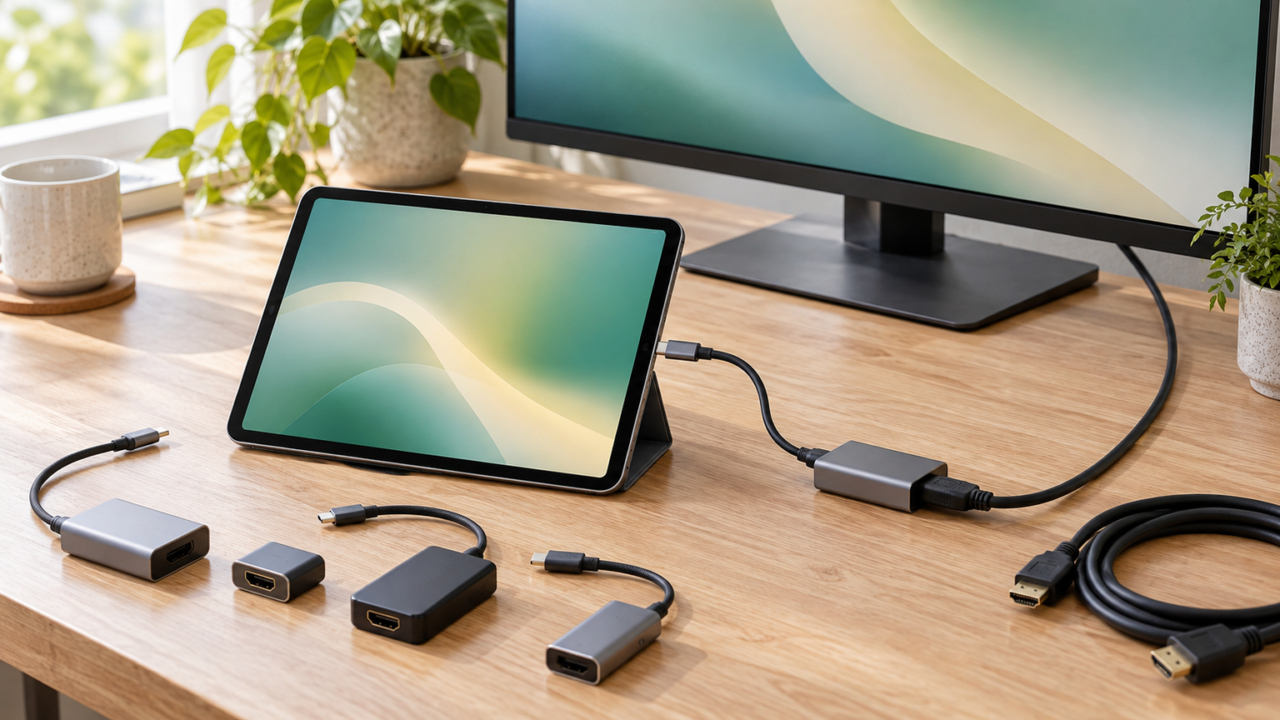 iPad HDMI変換アダプターのおすすめは？端子と出力条件で選ぶ10製品