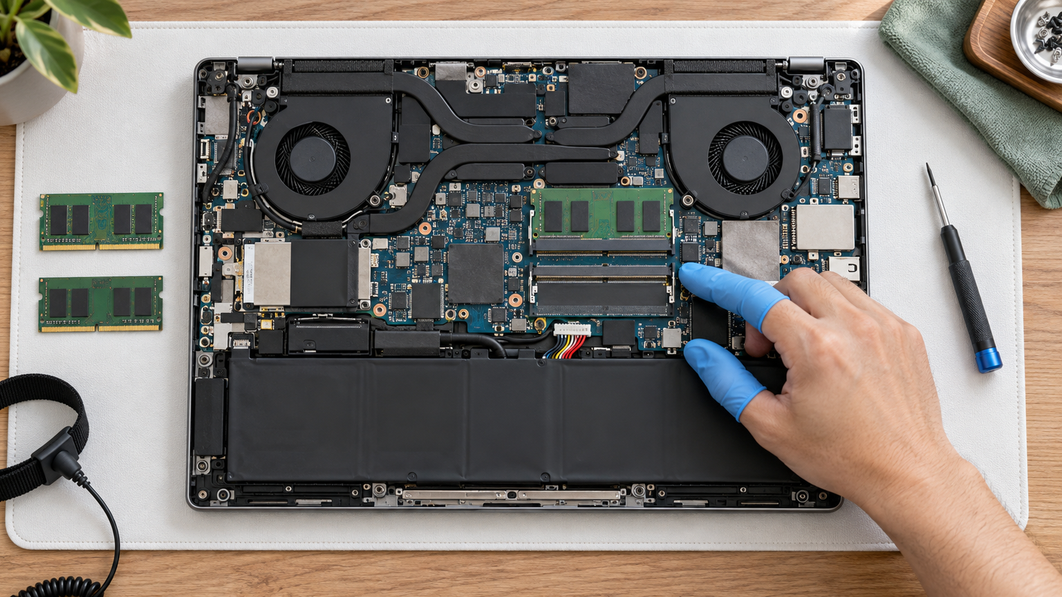 ASUS Vivobook 15 M1502YAのメモリ増設で確認すべきこと
