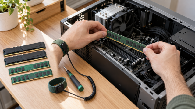 パソコンのメモリを増やす方法は？16GB・32GBの選び方と増設手順