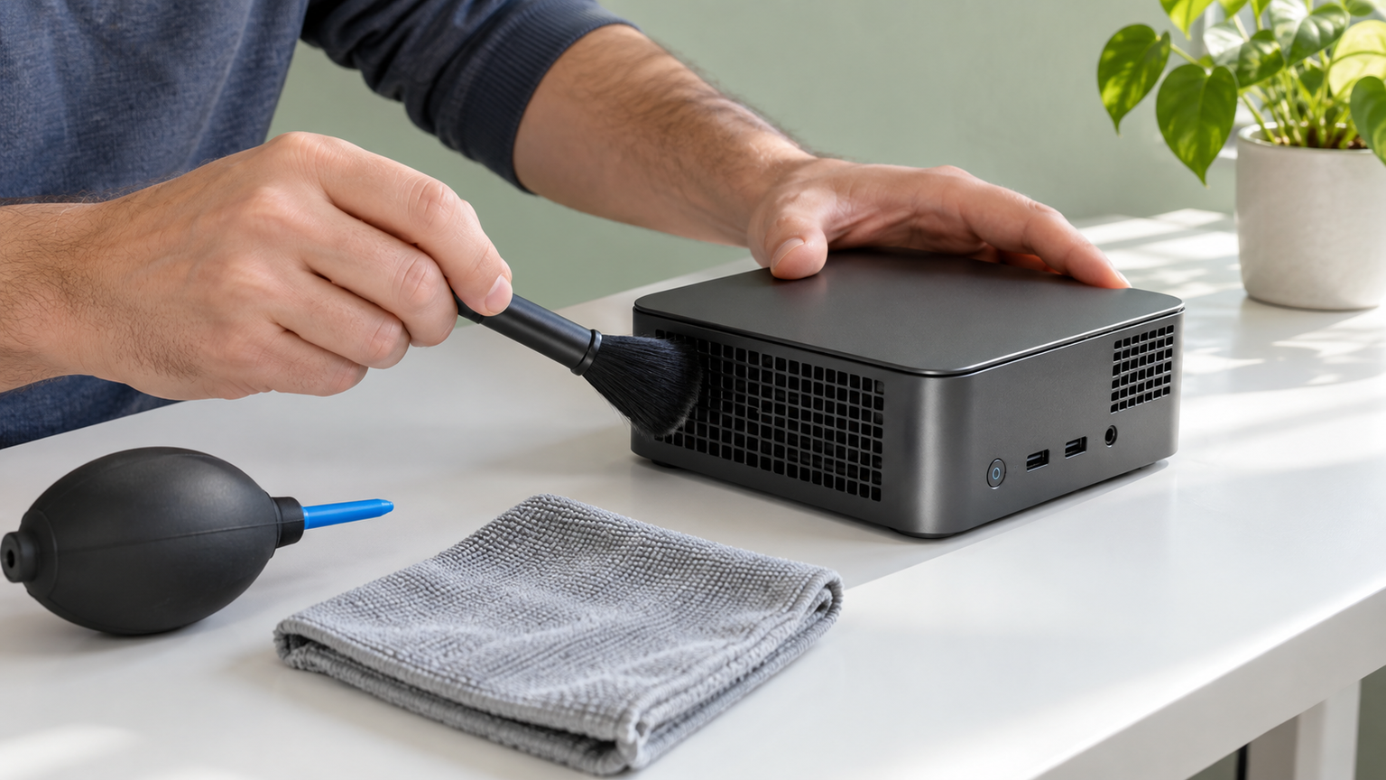 ミニPCのファンがうるさい原因と安全な対処手順