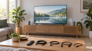 アレクサをテレビのスピーカーとして使う方法と接続条件・選び方