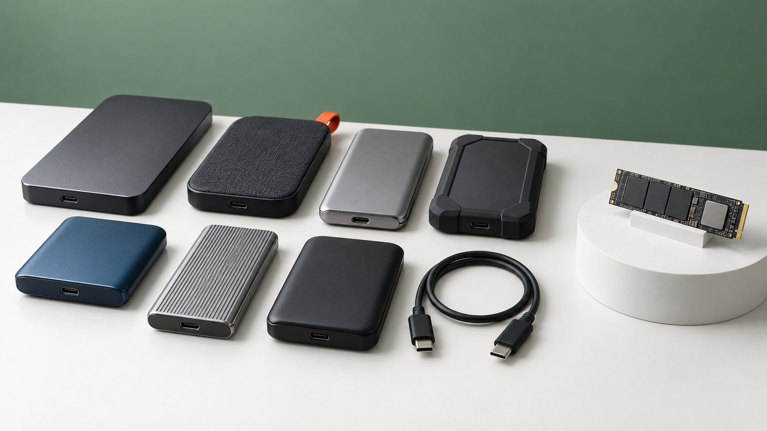 MacBook向け外付けSSD9製品と内蔵交換用SSD1製品を比較