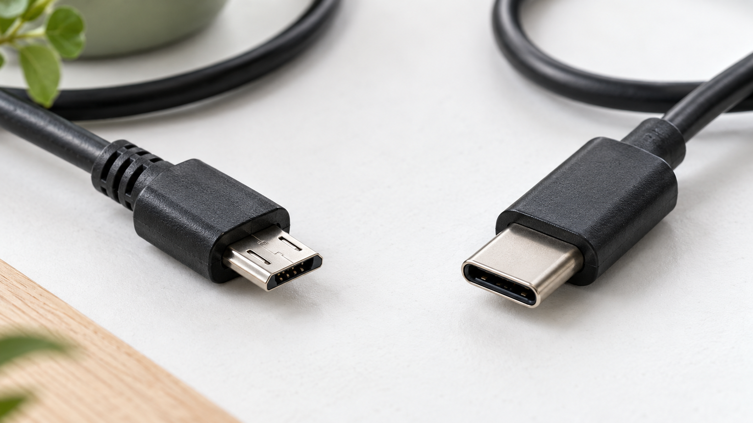 マイクロUSBとタイプCの違いを接続前に整理
