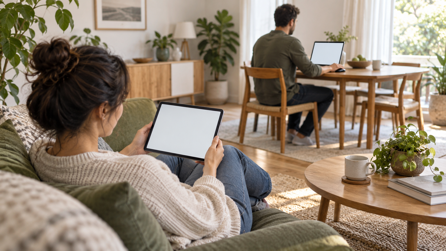タブレットとノートパソコンの違いを用途から判断する