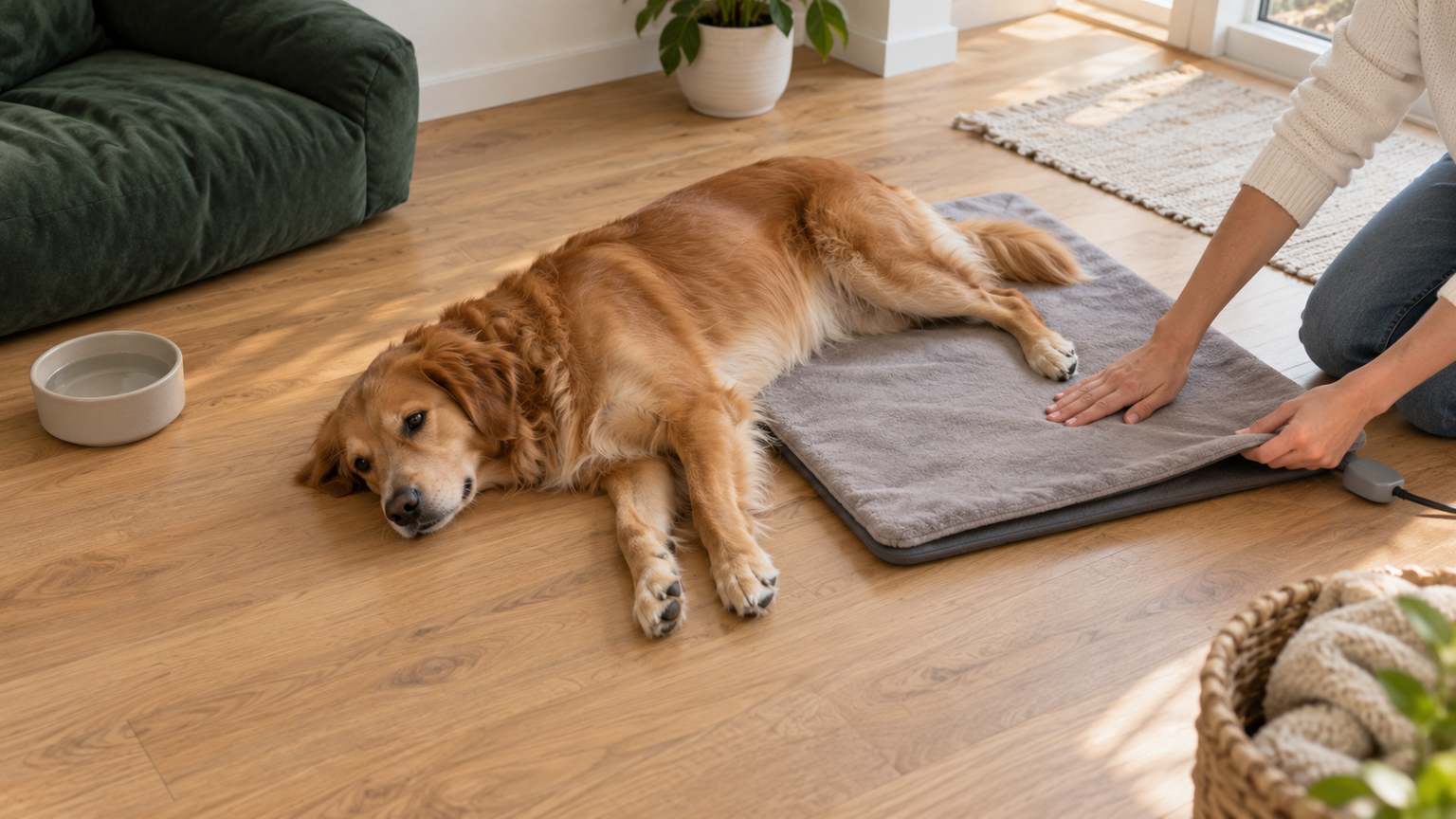 ホットカーペットが犬に与える影響と安全な使い方