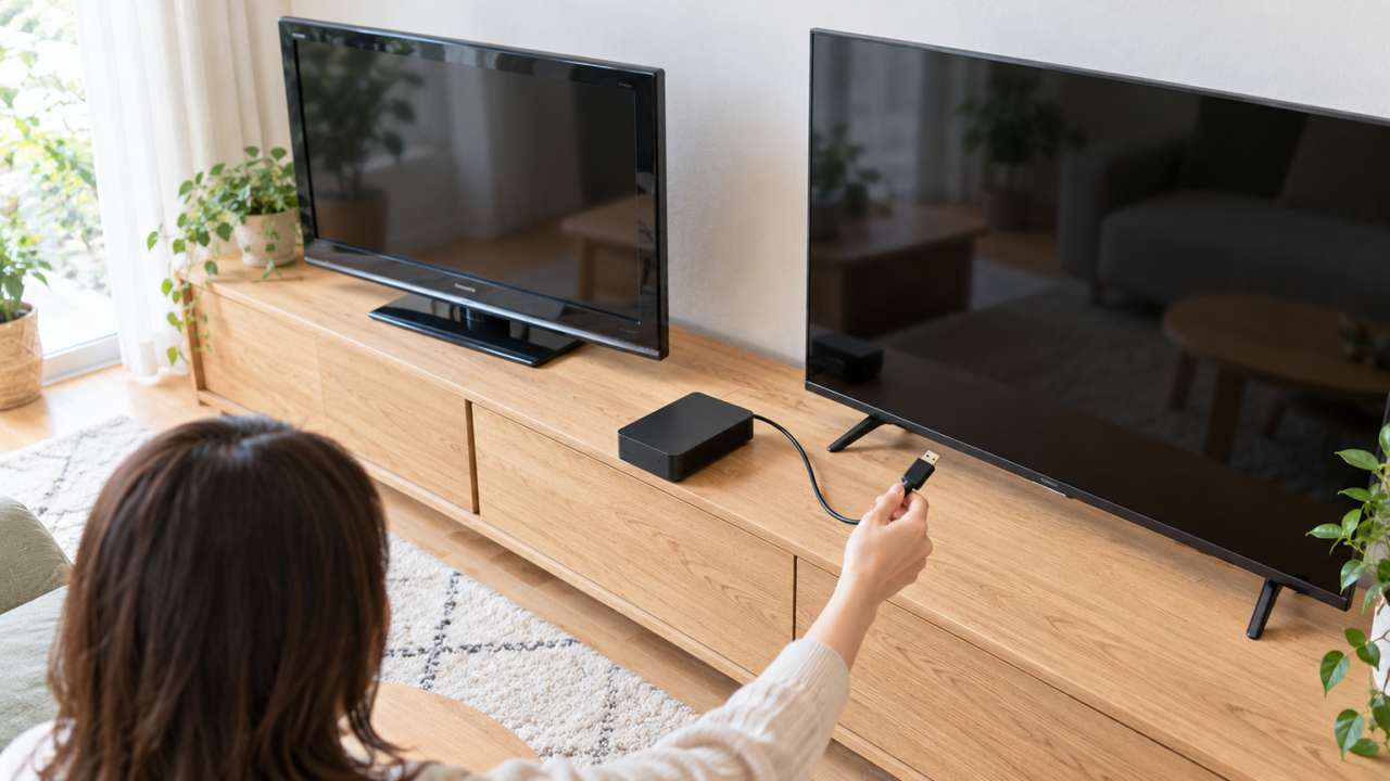 テレビの外付けHDDデータ移行はできる？買い替え時の注意点と確認方法