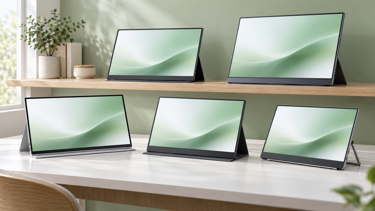 コンセントなしで使いやすいモバイルモニター10選