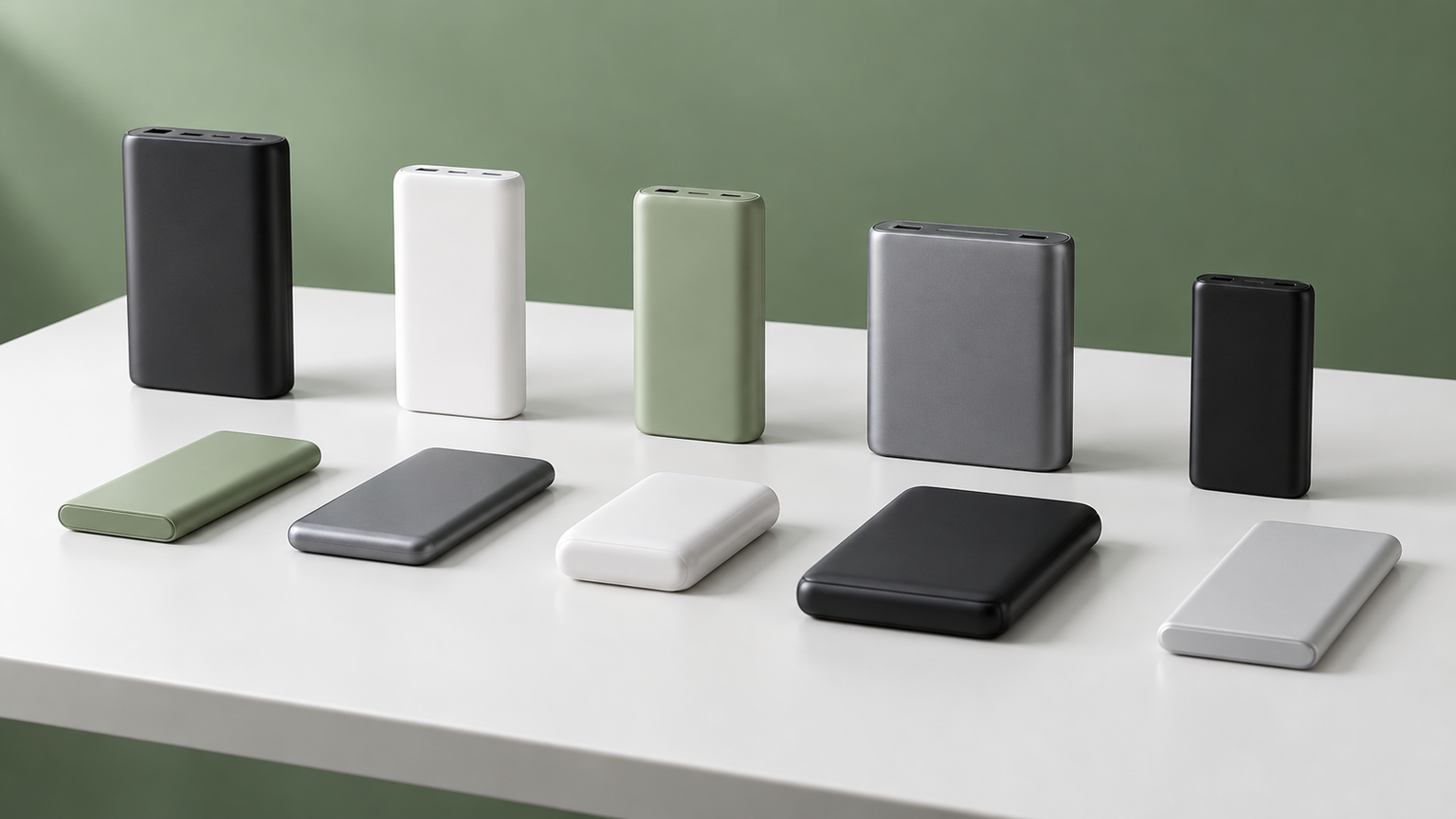 フィリップス製品を含むモバイルバッテリー10商品の比較
