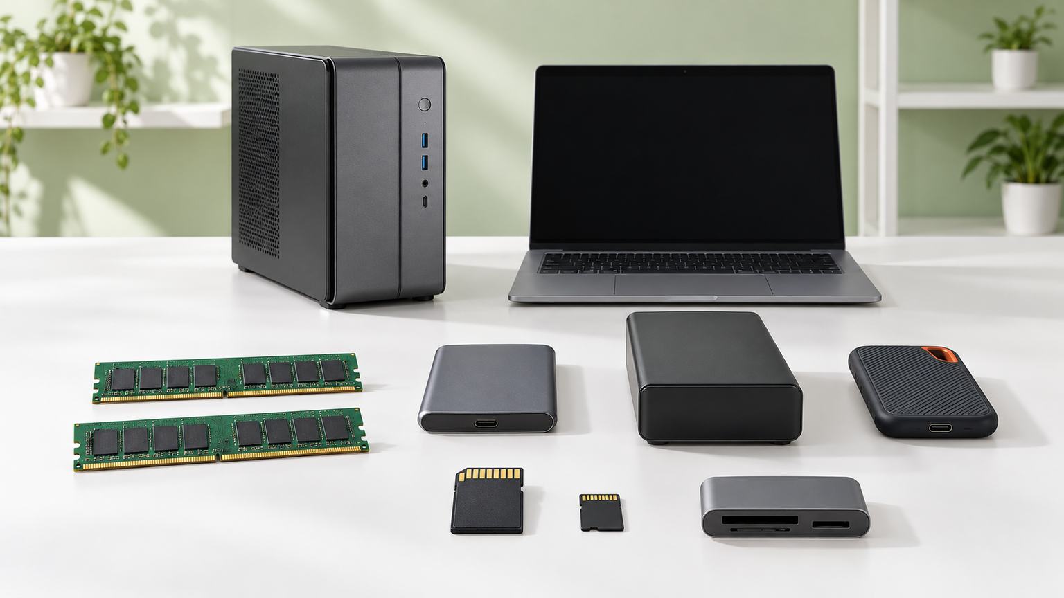 動画編集環境で比べたいRAM・PC・記録メディア10選