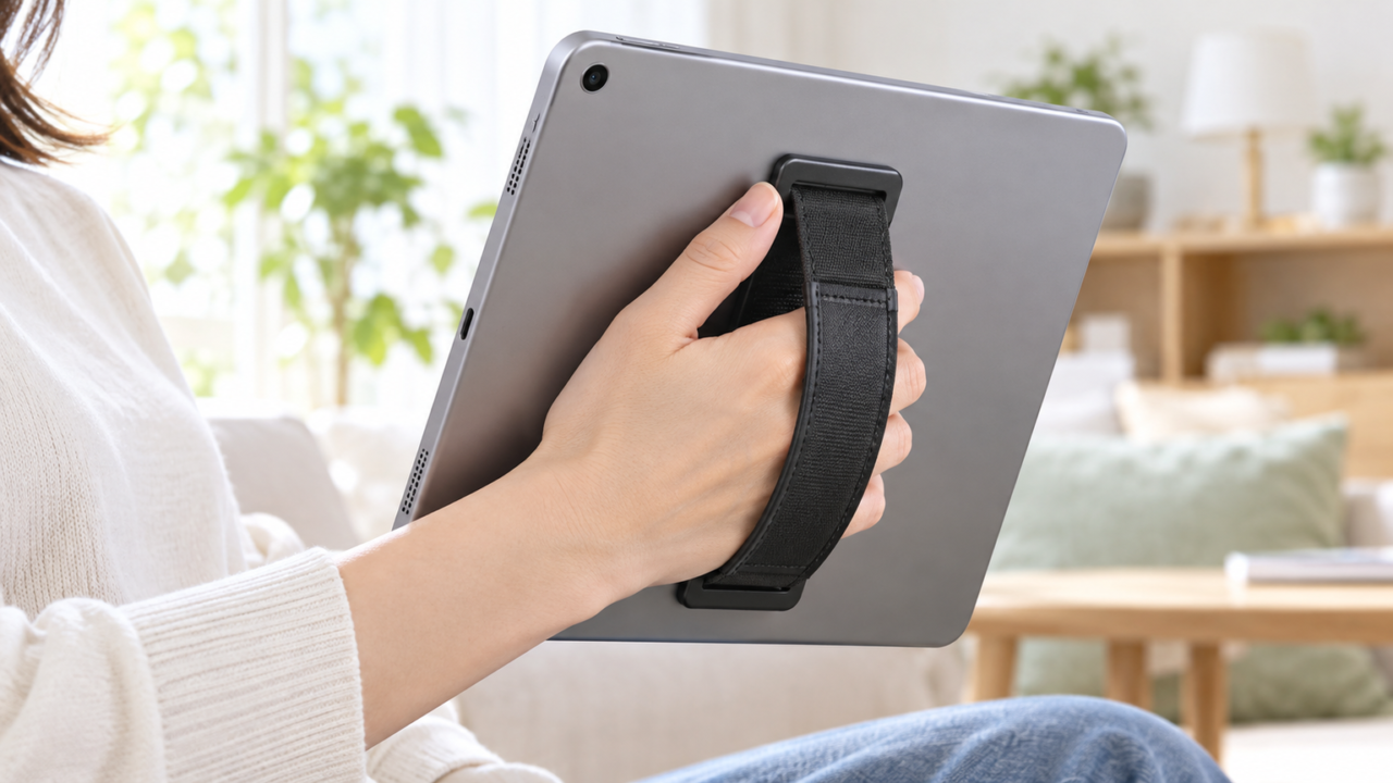 iPadの手持ちバンドおすすめ10選｜片手で持ちやすいタイプの選び方