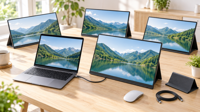 2Kモバイルモニターのおすすめ10選｜解像度・サイズ・接続条件を比較