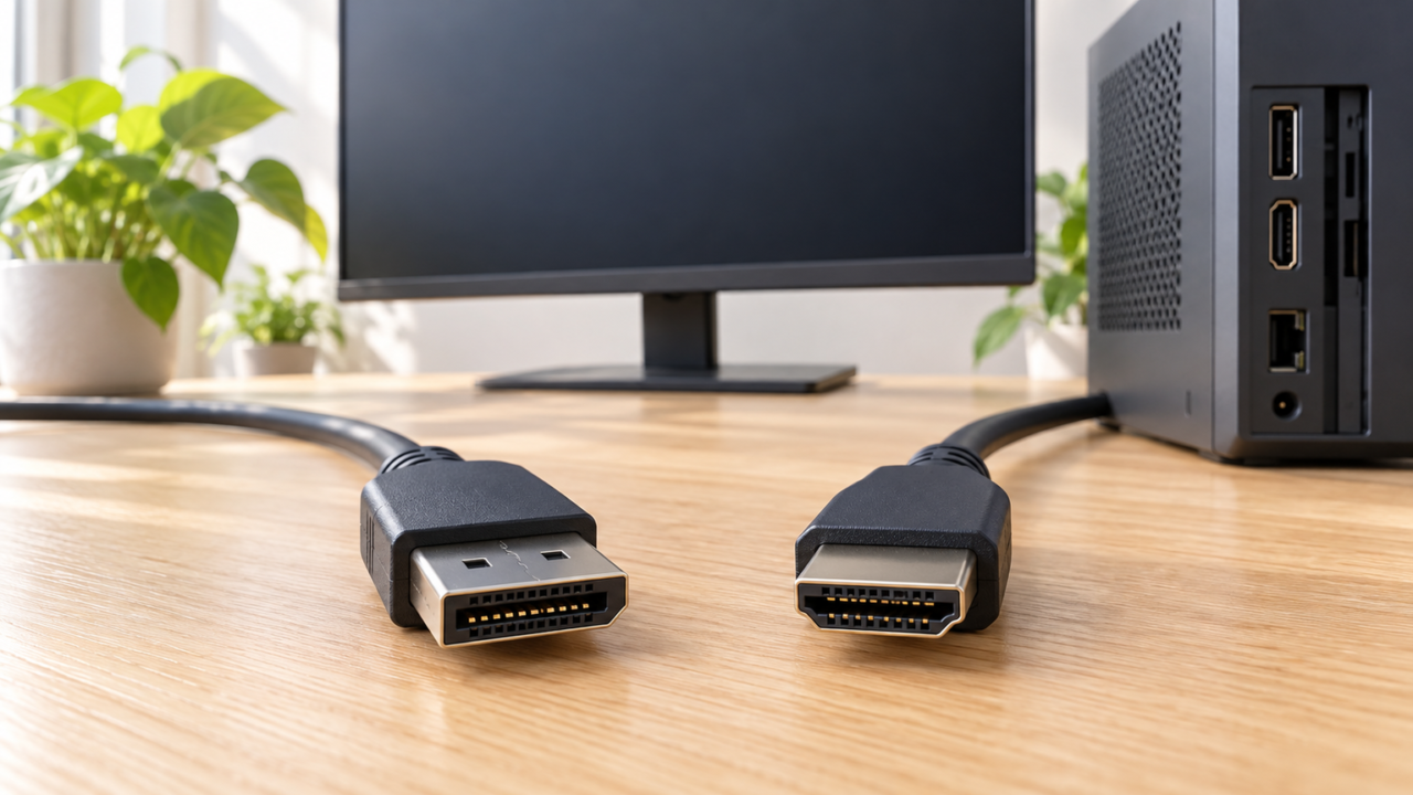 DisplayPortケーブルとHDMIの違いは？接続方向と選び方を解説