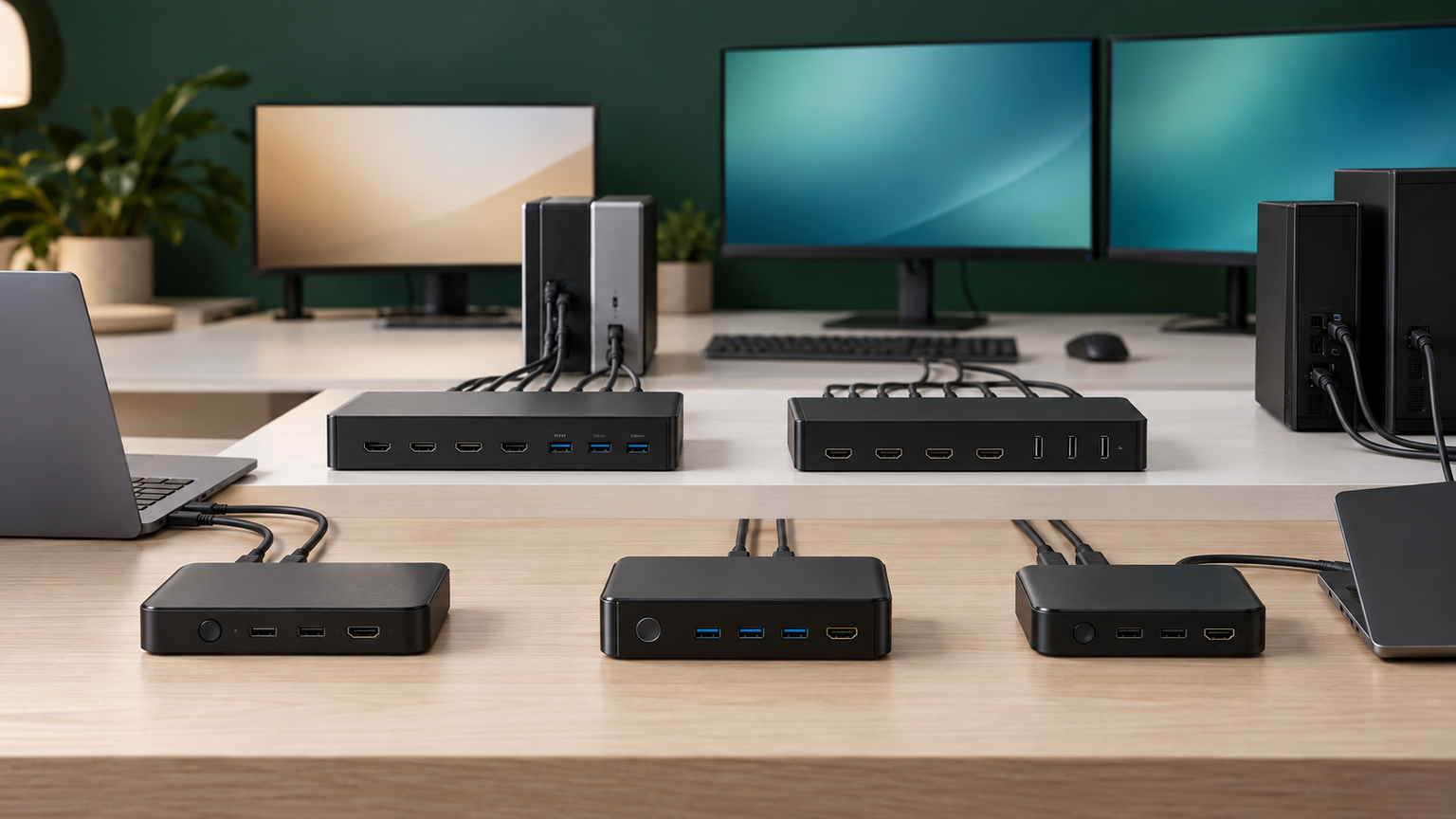 HDMI対応KVMスイッチ10製品を接続構成別に比較
