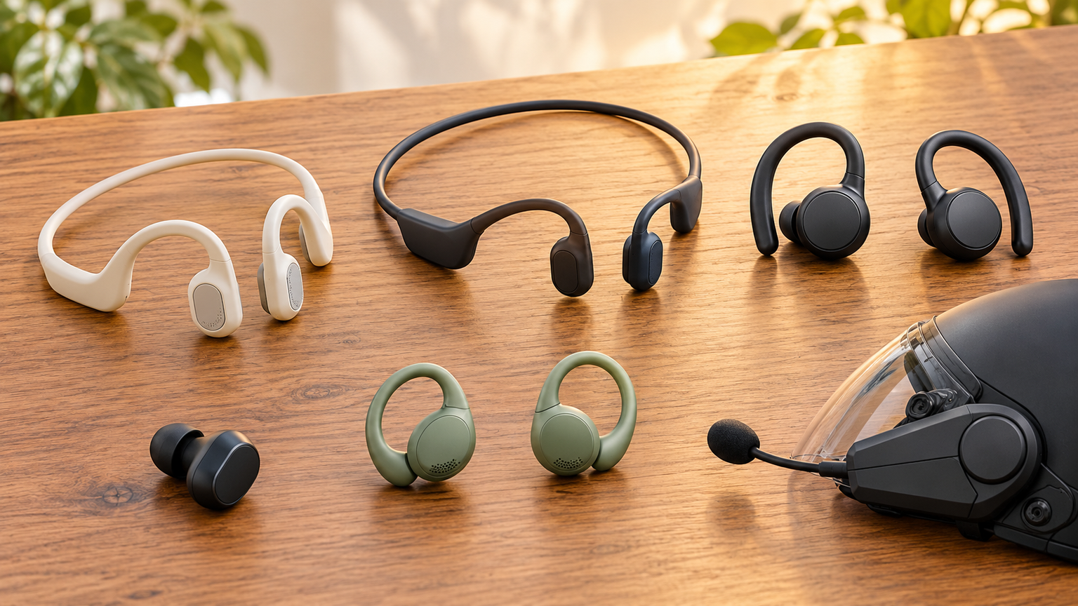 周囲の音を把握しやすいイヤホン・インカム10製品を比較