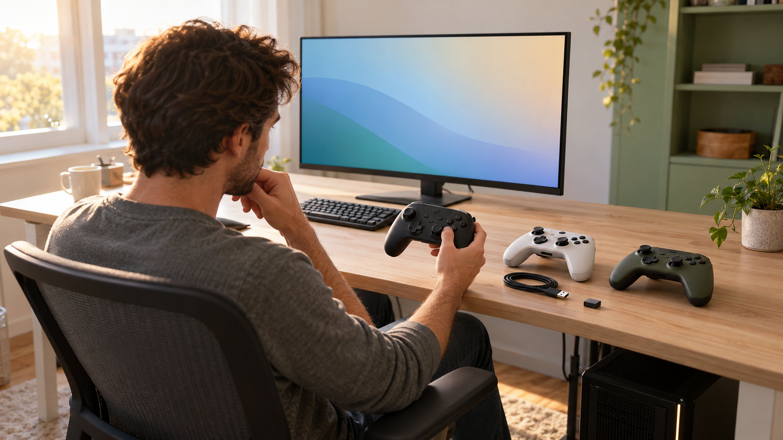 自分のPC環境に合うコントローラーを選ぼう