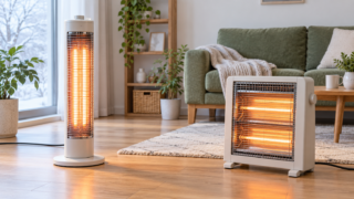 ハロゲンヒーターと電気ストーブの違いは？電気代と選び方を比較