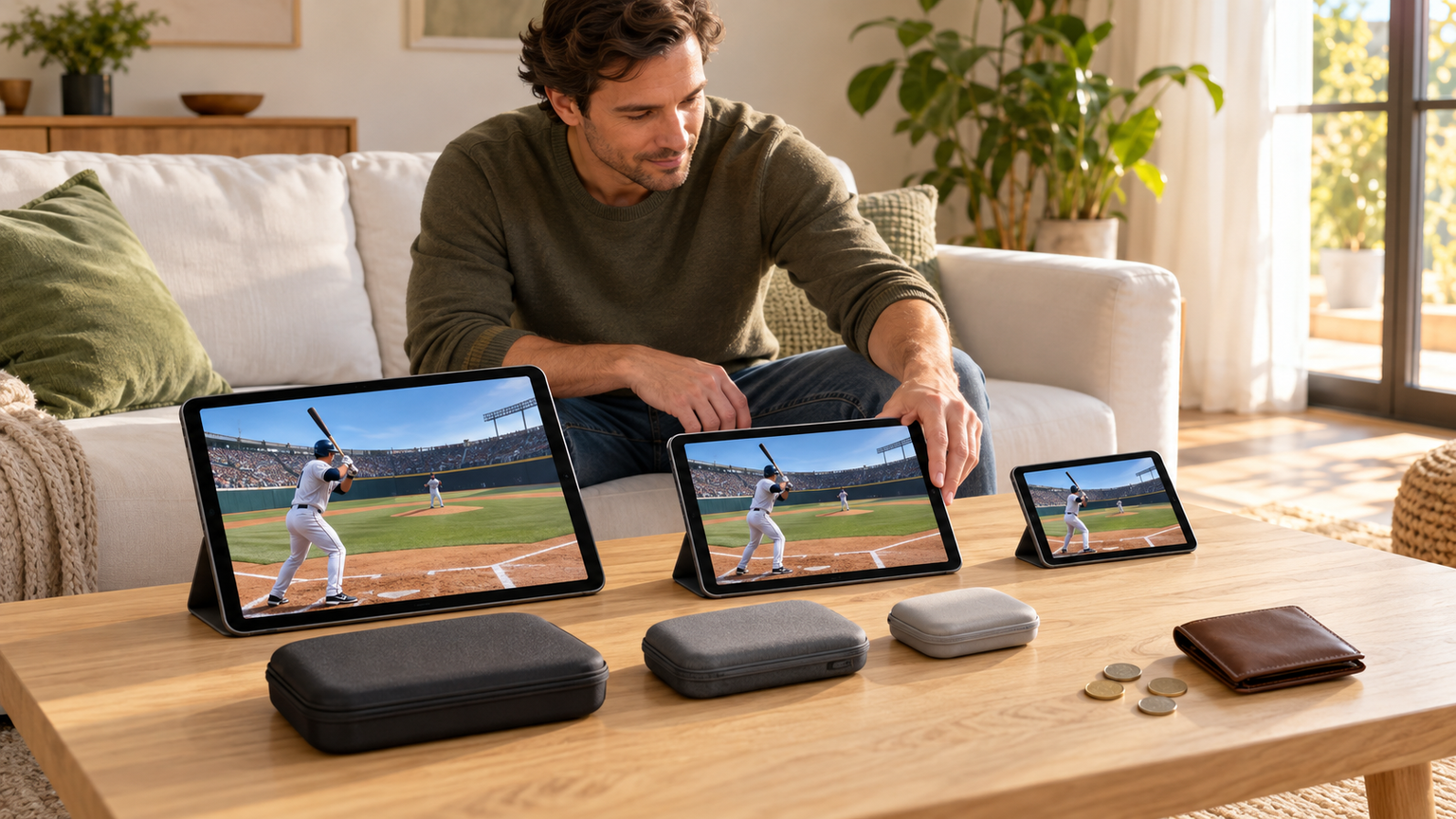 プロスピ用iPadは予算・画面サイズ・容量で決めよう
