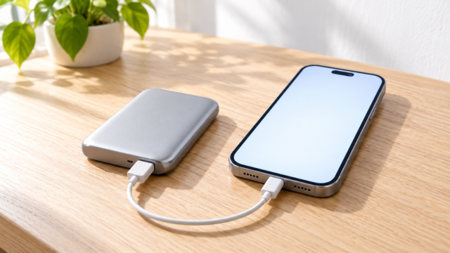 5000mAhのモバイルバッテリーでiPhone 16は何回充電できる？