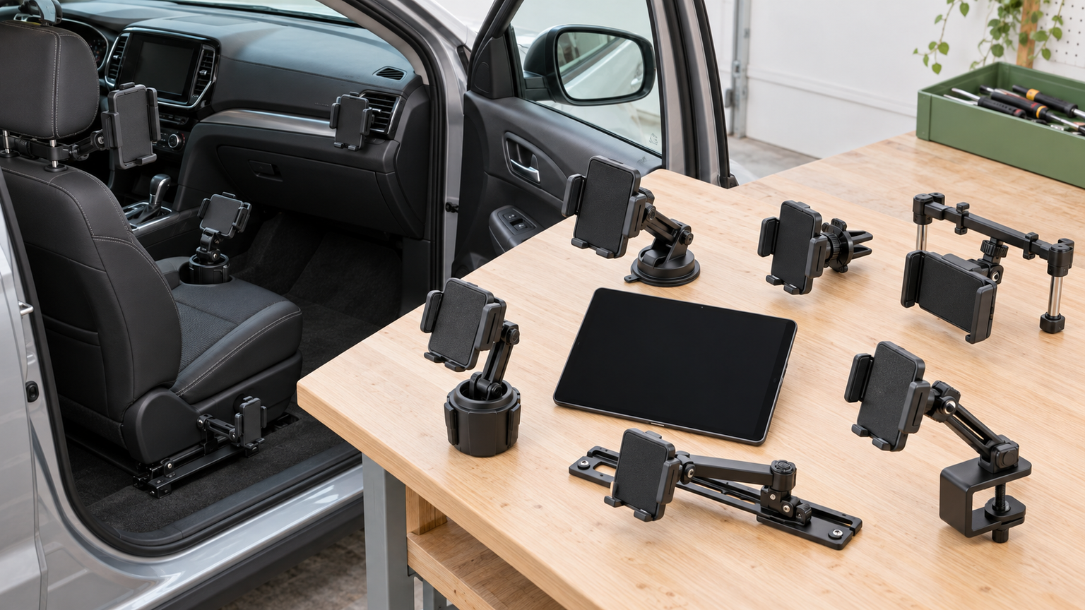 取り付け方式で比べるiPad車載ホルダー10選