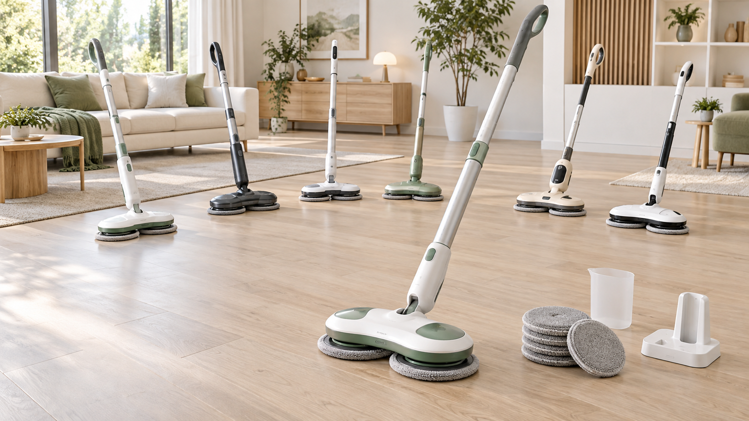 回転式電動モップ10製品の特徴と選び方