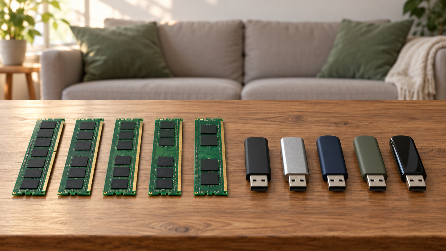 RAM増設用メモリと保存用USBメモリ10製品を比較