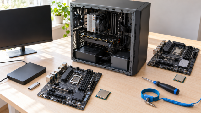 マザーボードとCPU交換でOSはそのまま使える？起動前後の確認手順