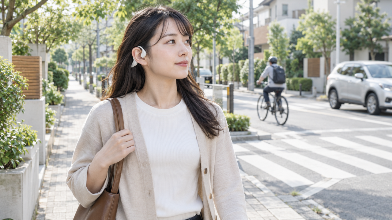 ヘッドホンをしながら歩くのは危険？安全な使い方と選び方