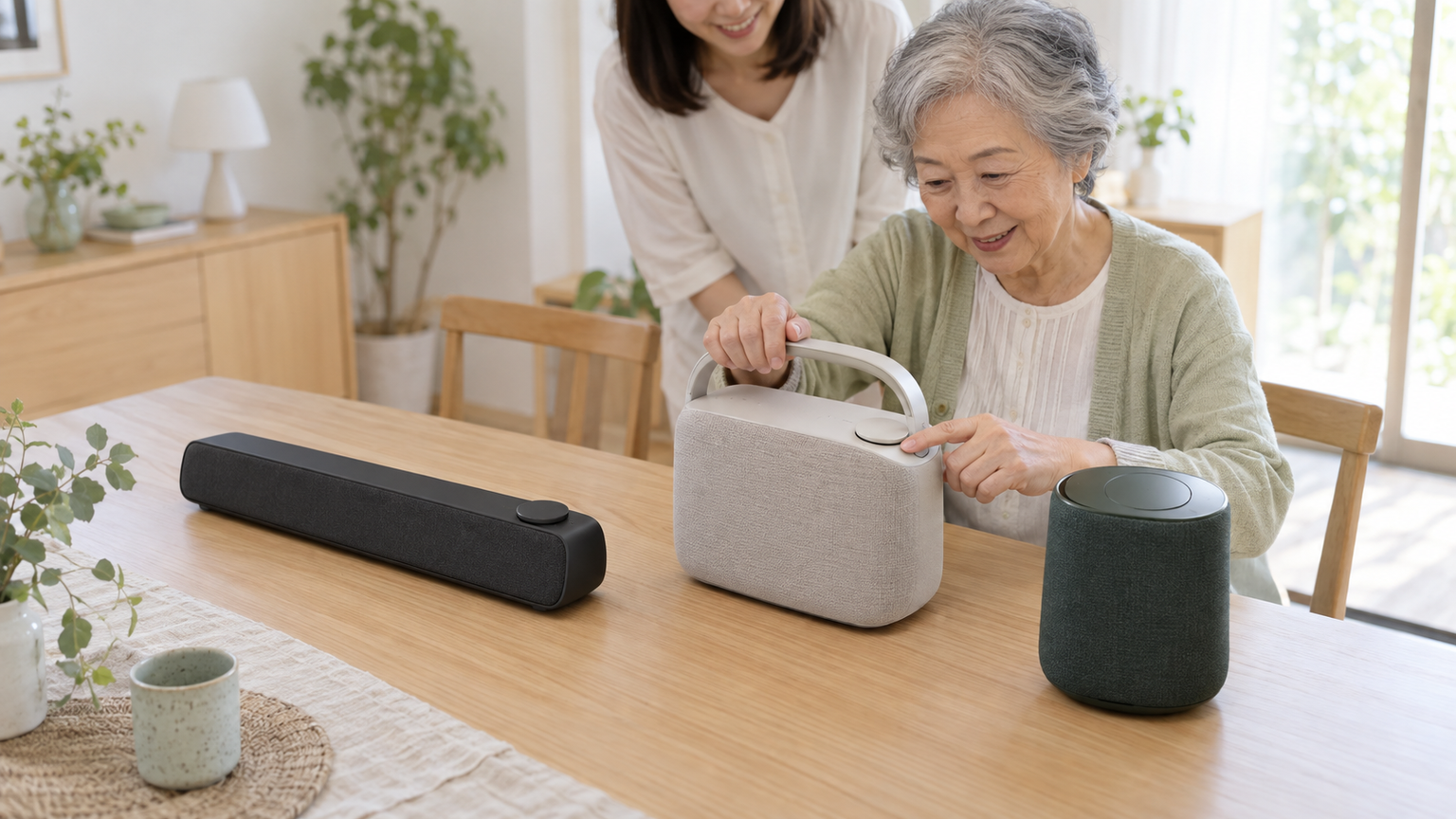 老人性難聴でテレビが聞こえにくいときのスピーカー選び