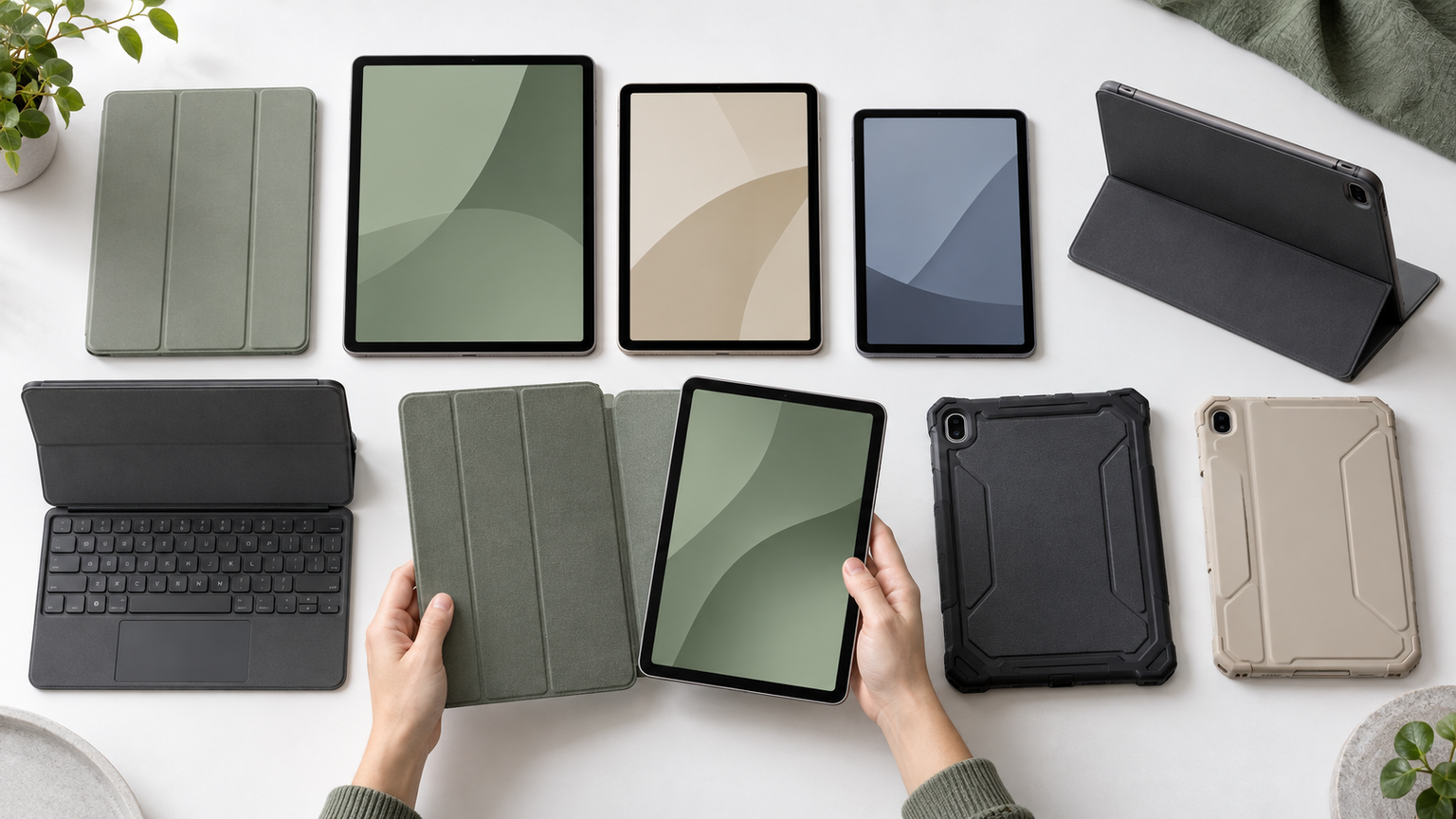 iPad Air 8モデルと比較候補・ケースを見比べる