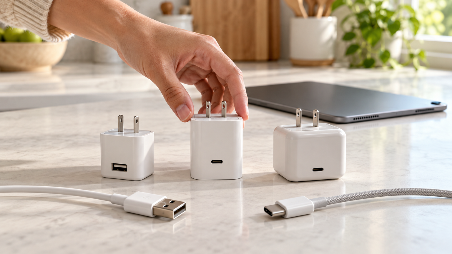 iPad充電器の10W・12W・20Wの違いと選び方
