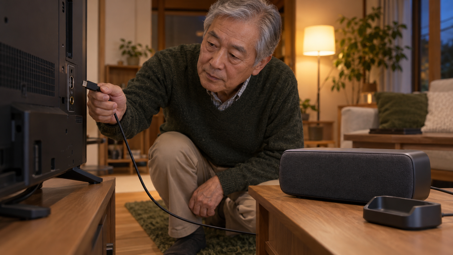 聞こえ方とテレビの接続条件に合う一台を選ぼう