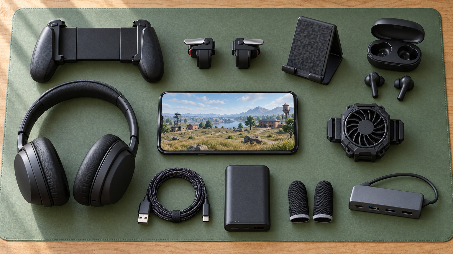 PUBG MOBILEの操作環境に関わるアクセサリー10選