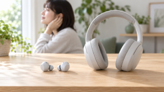 イヤホンとヘッドホンの耳への負担はどちらが軽い？安全な使い方と選び方