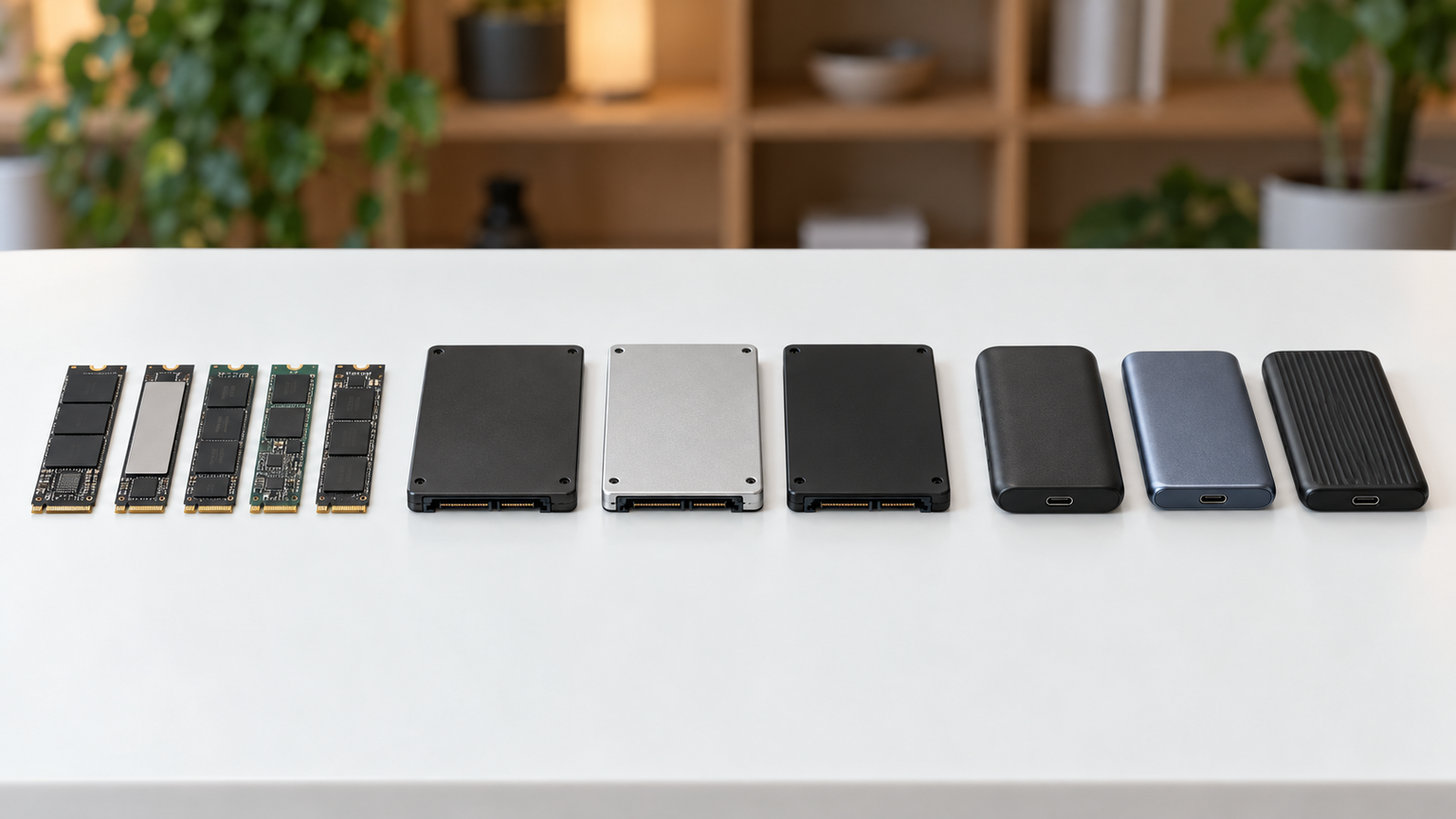 Lexar SSDを含む内蔵・外付けSSD10製品を比較
