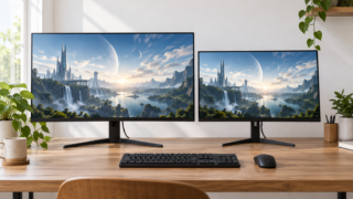 ゲーミングモニターの27インチは大きい？24インチとの違いと選び方