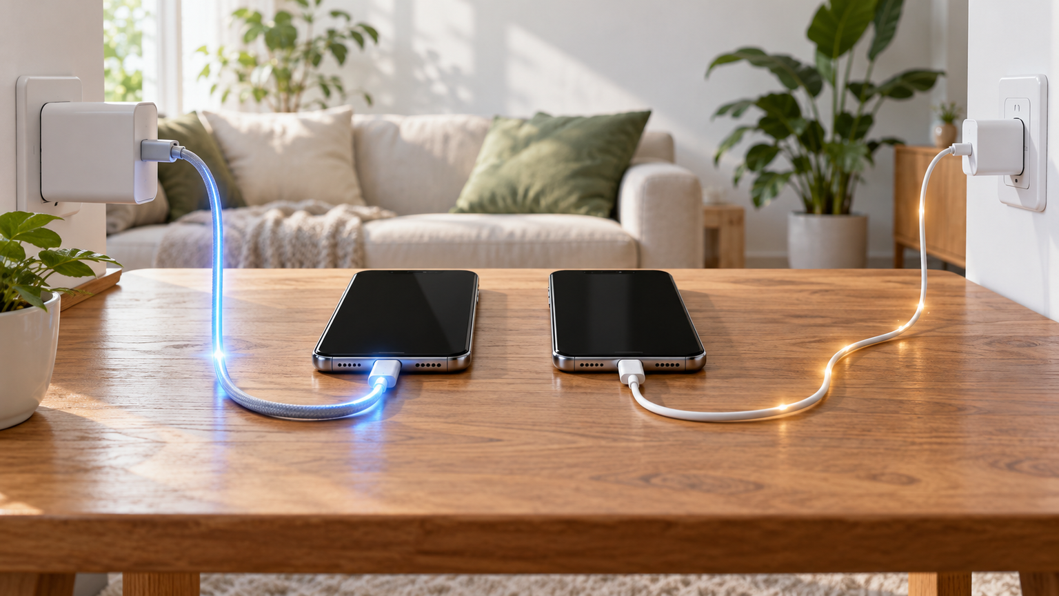 スマホの急速充電と普通充電の違いを理解する