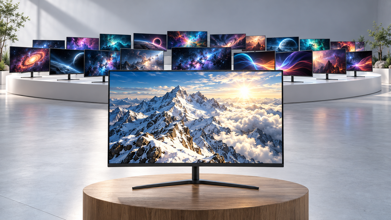QD-OLEDモニター9製品と量子ドットMini LED1製品を比較