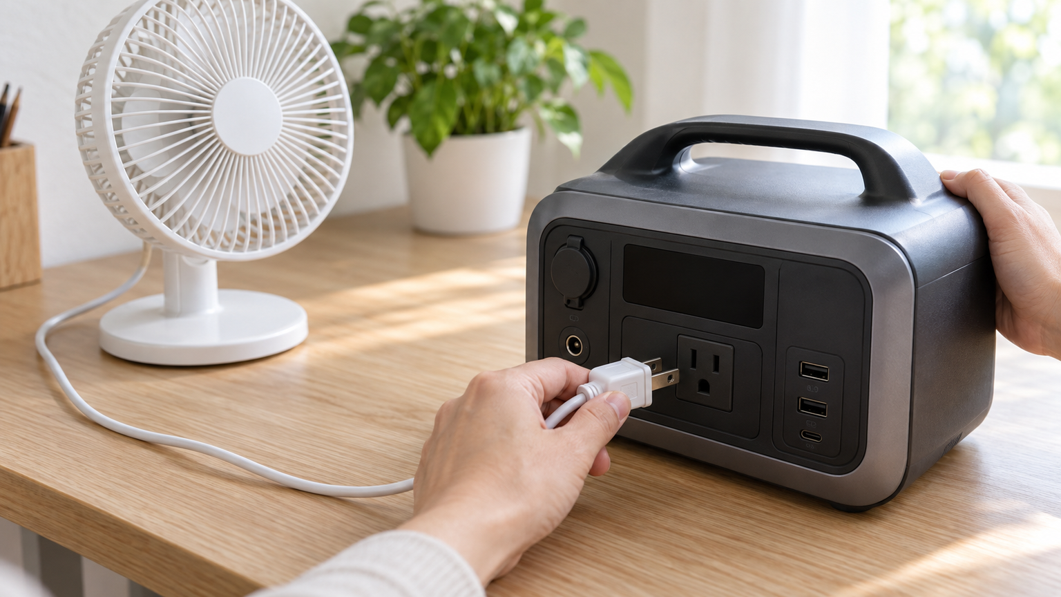 ポータブル電源400Whで扇風機を使うための基礎知識