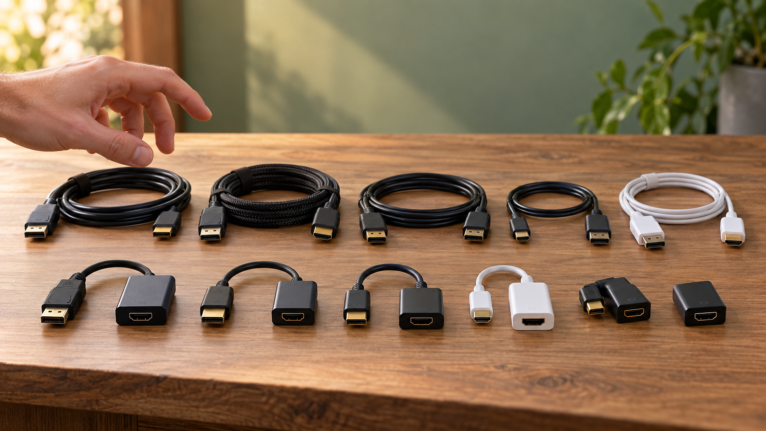 DisplayPort・HDMI変換ケーブル10商品を比較